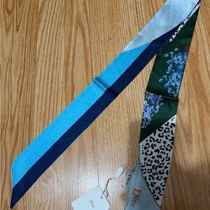 Dior Multicolor Twilly Scarf
